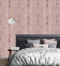 Papel de Parede Zara Diamond Rose Gold 3258-7844