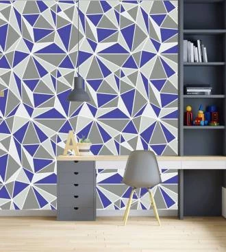 Papel de Parede adesivo Zara turquesa