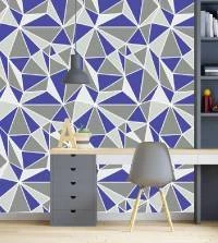 Papel de Parede adesivo Zara turquesa 3259-7847