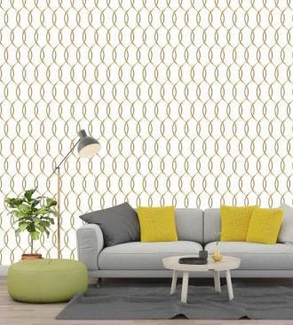 Papel de parede Zara gold lux
