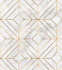 Papel de parede adesivo Mármore Givan gold 3265-7859