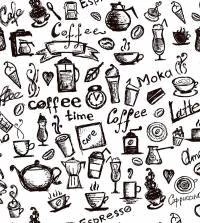 Papel de parede café Gourmet P&B 3274-7886