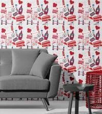 Papel de parede quarto London 3277-7893