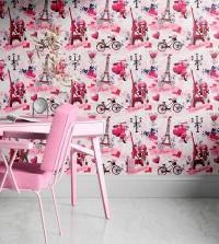 Papel de parede quarto Paris Love 3279-7899
