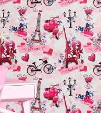 Papel de parede quarto Paris Love 3279-7901