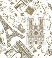 Papel de parede torre Eiffel Paris 3280-7903