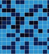 Pastilha adesiva azul e preto 3287-7925