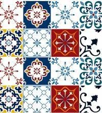 Azulejo adesivo português mosaico 3291-7937