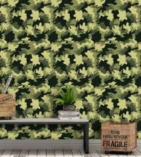 Papel de parede camuflado exército 3304-7973