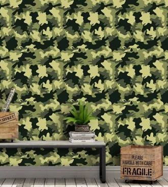 Papel de parede camuflado exército