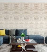 Papel de parede pedra canjiquinha bege clara 3323-8009