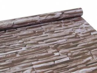 Papel de parede estilo pedra canjiquinha 