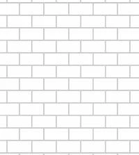 Papel de parede de azulejo branco com detalhes cinza 3326-8020