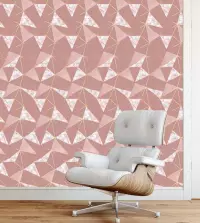 Papel de parede mármore rose gold 3337-8044