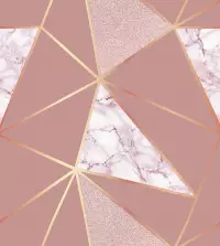 Papel de parede adesivo mármore rosa gold 3340-8050