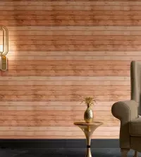 Papel de parede madeira ripado horizontal 3356-8085