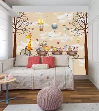 Papel de parede Safari com fundo Marfim 3361-8099