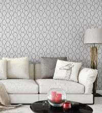 Papel de parede gotas onduladas 3363-8102