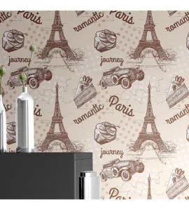 Papel de parede Paris Vintage