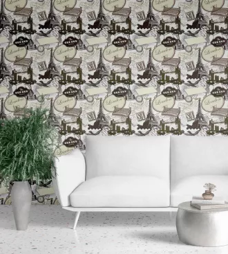 Papel de parede Paris Vintage London