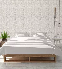 Papel de parede cimento claro para sala 3390-8159