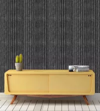 Papel de parede madeira preto ripada 3394-8166