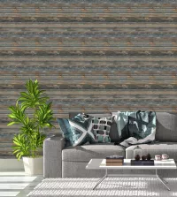 Papel de parede madeira rusticas envelhecidas 3396-8175