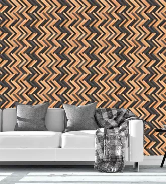 Papel de parede tacos Chevron