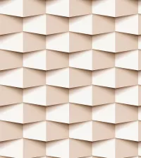 Papel de parede gesso 3D bege 3400-8186