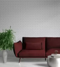 Papel de parede quadradinhos 3D 3410-8216