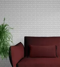 Papel de parede quadradinhos 3D 3410-8218