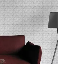 Papel de parede quadradinhos 3D 3410-8219