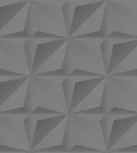 Papel de parede 3D dobras estrelas cinza 3416-8232