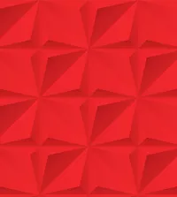 Papel de parede 3D dobras tons vermelho 3419-8241