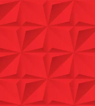 Papel de parede 3D dobras tons vermelho