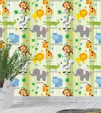 Papel de parede infantil Safari animaizinhos 3427-8265
