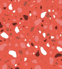 Papel de parede adesivo Granilite em tons vermelhos 3439-8304
