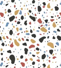 Papel de parede adesivo Granilite coloridos e fundo claro 3442-8313