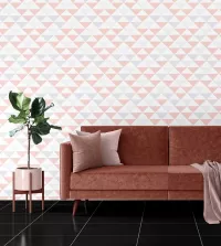 Papel de parede geométrico bebê 3449-8335