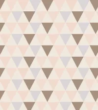 Papel de parede adesivo geométrico menina 3453-8346