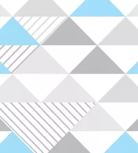 Papel de parede adesivo geométrico menino 3454-8349
