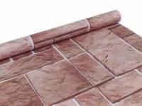 Papel de parede canjiquinha com formas de pedra Marrom claro 173-837