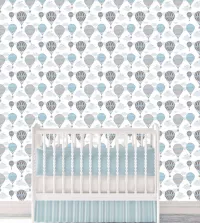Papel de parede balões tons frios 3460-8371