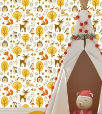 Papel de parede floresta infantil 3464-8379