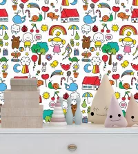 Papel de parede infantil escola 3465-8383