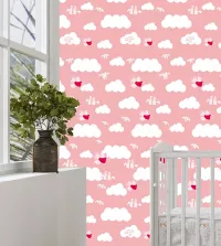 Papel de parede infantil fada do dente 3467-8391