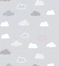 Papel de parede nuvens com fundo cinza 3479-8424