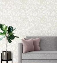 Papel de parede provençal gesso 3483-8436