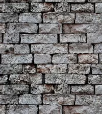 Papel de parede adesivo pedras tons cinzas 3D 3508-8504