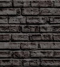 Papel de parede adesivo pedras tons escuros 3509-8507
